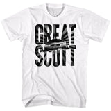 Back To The Future - Great Scott Boyfriend Tee