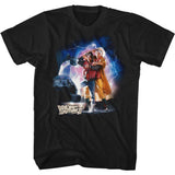 Back To The Future - McFly Doc Car Lightning T-Shirt
