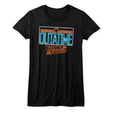 Back To The Future - Neon Womens T-Shirt