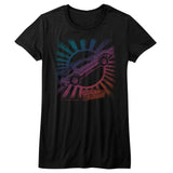 Back To The Future - Rainbow Womens T-Shirt