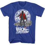 Back To The Future Silhouette Collage T-Shirt
