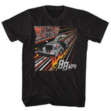 Back To The Future - Streak To The Future Boyfriend Tee