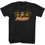 Back To The Future - Yellow Electric Delorean Boyfriend Tee