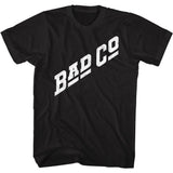 BAD COMPANY WHITE LOGO BIG AND TALL T-SHIRT