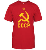 Cccp Social Communist Soviet Tee Shirt