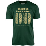 Bahooka Ribs & Grog - Rosemead, CA - Vintage Tiki Bar - Unisex T-Shirt