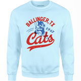 Ballinger Cats - Texas - Vintage Defunct Baseball Teams - Unisex Sweatshirt