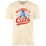 Ballinger Cats - Texas - Vintage Defunct Baseball Teams - Unisex T-Shirt