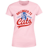 Ballinger Cats - Texas - Vintage Defunct Baseball Teams - Women's T-Shirt