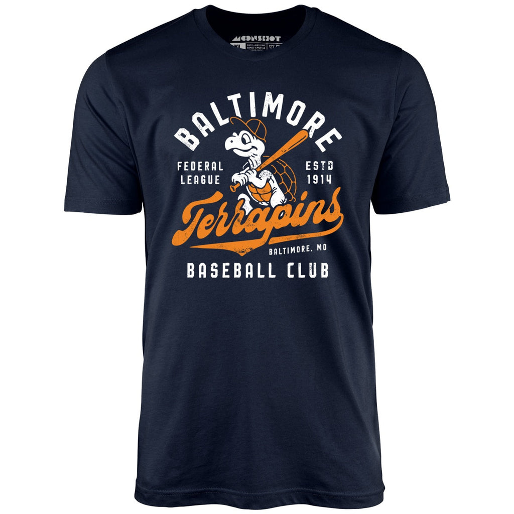 Baltimore Terrapins - Maryland - Vintage Defunct Baseball Teams - Unisex T-Shirt