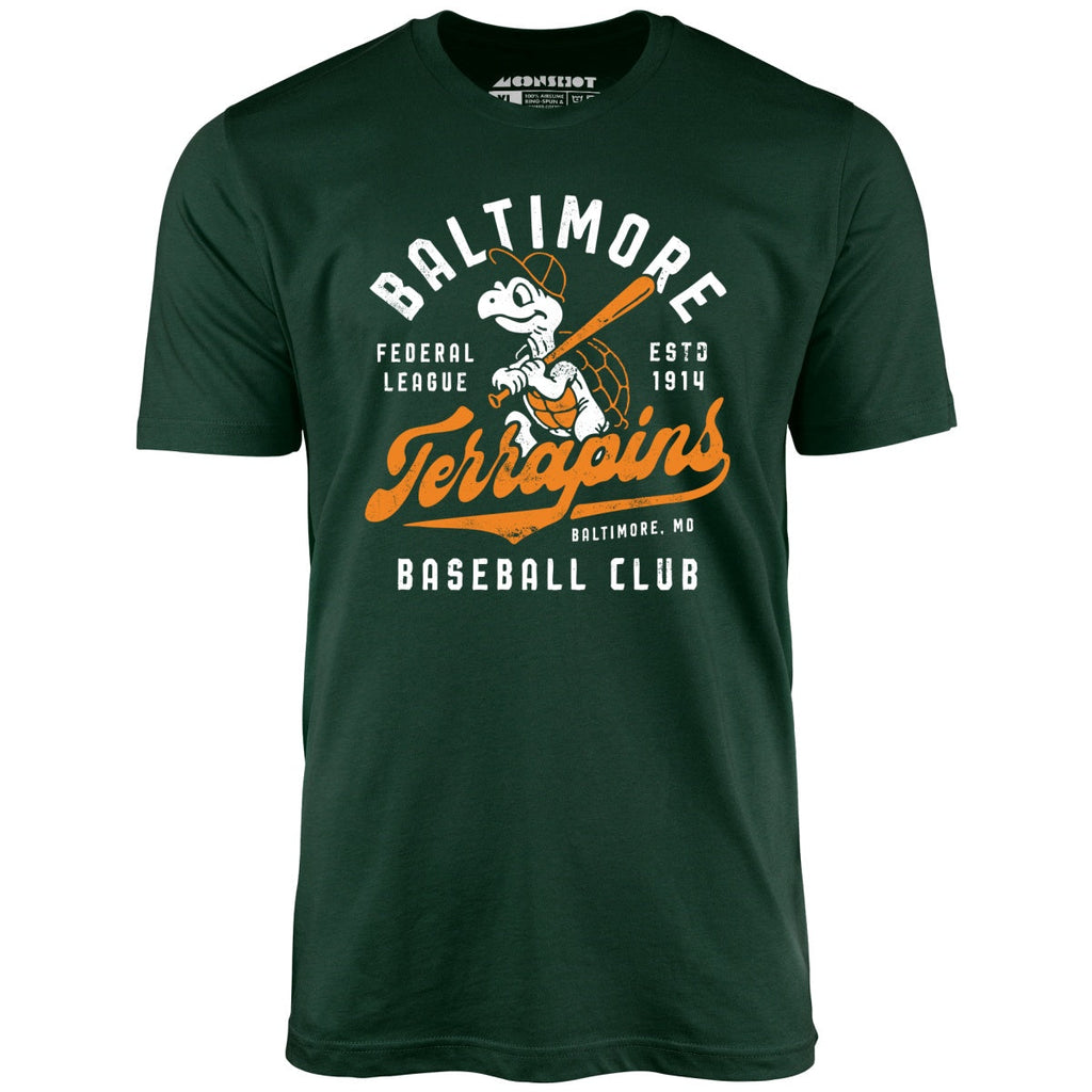 Baltimore Terrapins - Maryland - Vintage Defunct Baseball Teams - Unisex T-Shirt