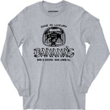 Banana's Steak House v2 - Oak Lawn, IL - Vintage Restaurant - Long Sleeve T-Shirt