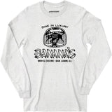 Banana's Steak House v2 - Oak Lawn, IL - Vintage Restaurant - Long Sleeve T-Shirt
