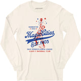 Barberton Magic Cities - Ohio - Vintage Defunct Baseball Teams - Long Sleeve T-Shirt