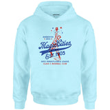 Barberton Magic Cities - Ohio - Vintage Defunct Baseball Teams - Unisex Hoodie