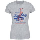 Barberton Magic Cities - Ohio - Vintage Defunct Baseball Teams - Women's T-Shirt