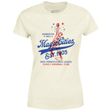 Barberton Magic Cities - Ohio - Vintage Defunct Baseball Teams - Women's T-Shirt