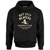 Bay City Beavers - Michigan - Vintage Defunct Baseball Teams - Unisex Hoodie