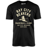Bay City Beavers - Michigan - Vintage Defunct Baseball Teams - Unisex T-Shirt