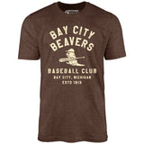 Bay City Beavers - Michigan - Vintage Defunct Baseball Teams - Unisex T-Shirt