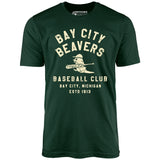 Bay City Beavers - Michigan - Vintage Defunct Baseball Teams - Unisex T-Shirt