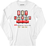 Bay Lanes - Bay City, MI - Vintage Bowling Alley - Long Sleeve T-Shirt