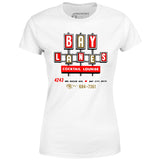 Bay Lanes - Bay City, MI - Vintage Bowling Alley - Women's T-Shirt