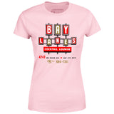 Bay Lanes - Bay City, MI - Vintage Bowling Alley - Women's T-Shirt