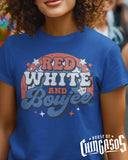 Premium Red White And Boujee 4th Of July T-shirt