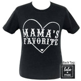 Lulu Mac-Mamas Favorite-Black Heather SS-LM12