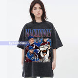 Nathan Mackinnon Vintage Ice Hockey Tee - Retro Fan Tribute