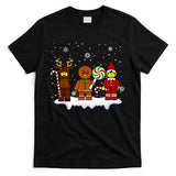 Block Brick Building Figure Christmas Master Builder T-Shirt
