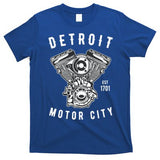 Big Block Motor City Michigan Detroit Car Lover Gift T-Shirt