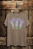 Stay Wild Graphic Top