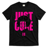 Breast Cancer Awareness Shirt Just Cure It Pink Ribbon Tee T-Shirt