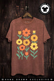 Grow Together Flowers Graphic Top