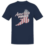 America First Patriotic Eagle Men's T-Shirt