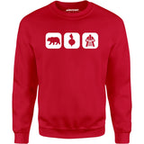 Bears Beets Battlestar Galactica v2 - Unisex Sweatshirt