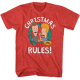 Beavis And Butthead - Christmas Rules Boyfriend Tee
