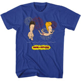 Beavis And Butthead - Firework Swim Boyfriend Tee