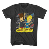 Beavis And Butthead - Logos Boyfriend Tee