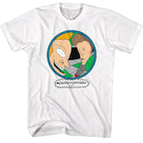 Beavis And Butthead - Peep Hole Boyfriend Tee