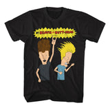 Beavis And Butthead - Rockin Out Boyfriend Tee