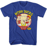 Beavis And Butthead - Work Sucks Boyfriend Tee