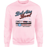 Bel Aire Bowl - Napa, CA - Vintage Bowling Alley - Unisex Sweatshirt