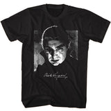 Bela Lugosi - BW Photo And Signature T-Shirt