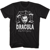 Bela Lugosi - Creepy Web Monochrome Boyfriend Tee