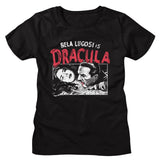 Bela Lugosi - Dracula Feeding Womens T-Shirt