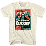 Bela Lugosi - In Person Poster Boyfriend Tee