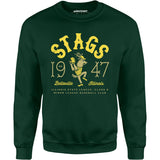 Belleville Stags - Illinois - Vintage Defunct Baseball Teams - Unisex Sweatshirt